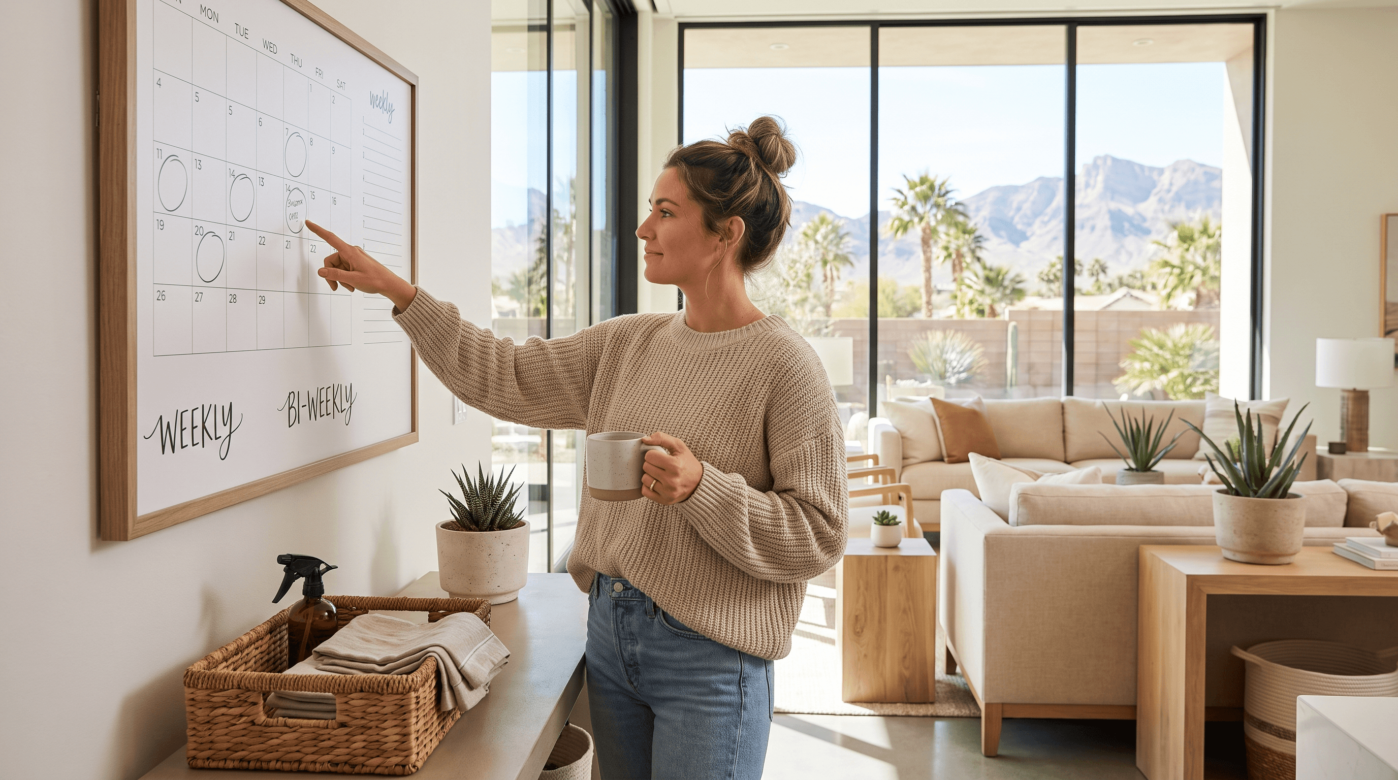 How Often Should You Professionally Clean Your Home in Las Vegas?